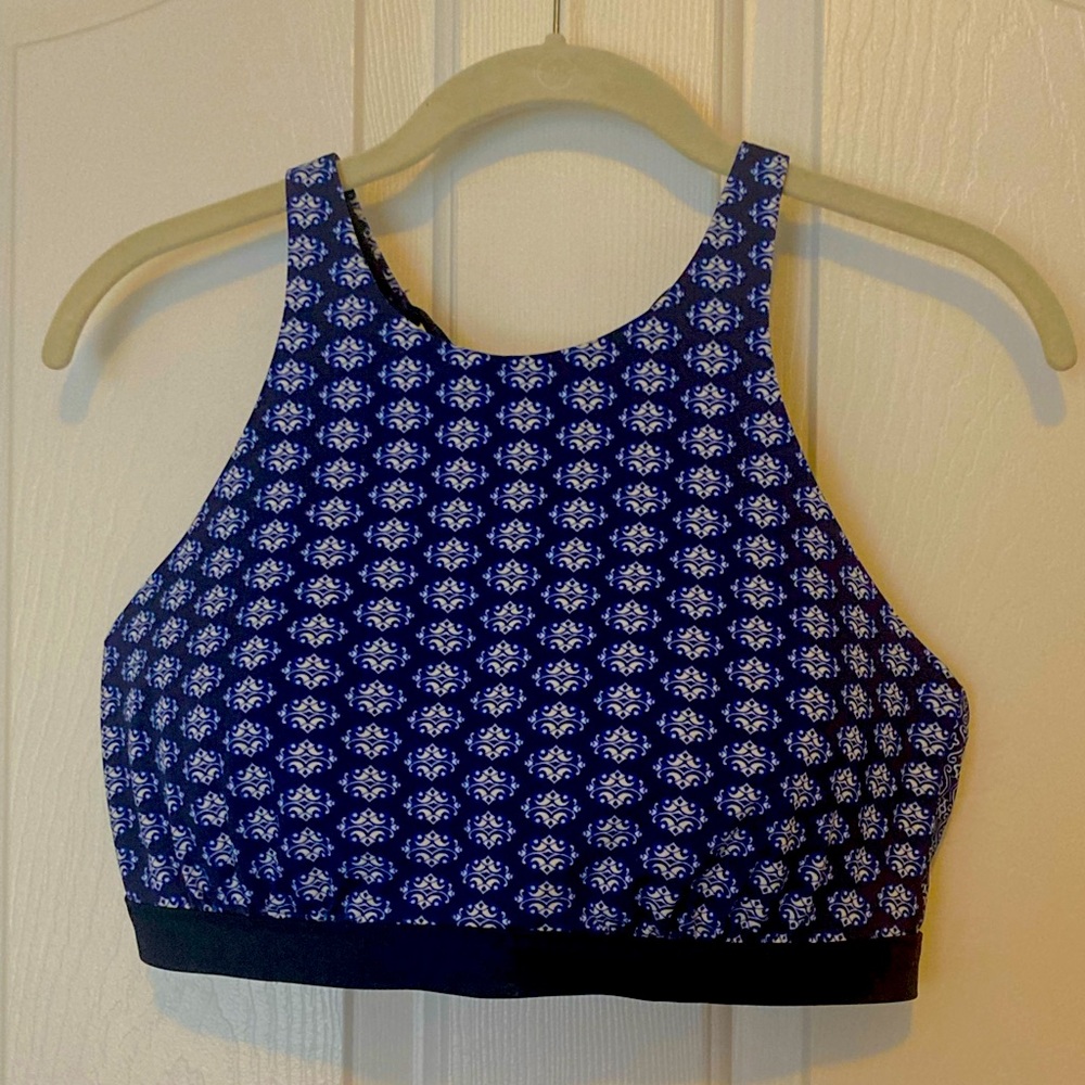 Athleta Tangier High Neck Underwire Bikini